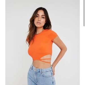 Garage Short Sleeve Cutout Stormi Tee
